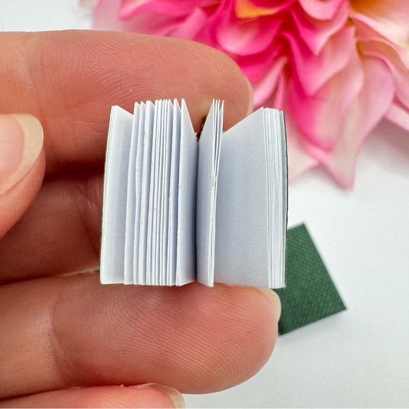 Books Real Paper Earrings Pendant Set Teacher Librarian Whimsical Unique Unusual - Picture 5 of 11